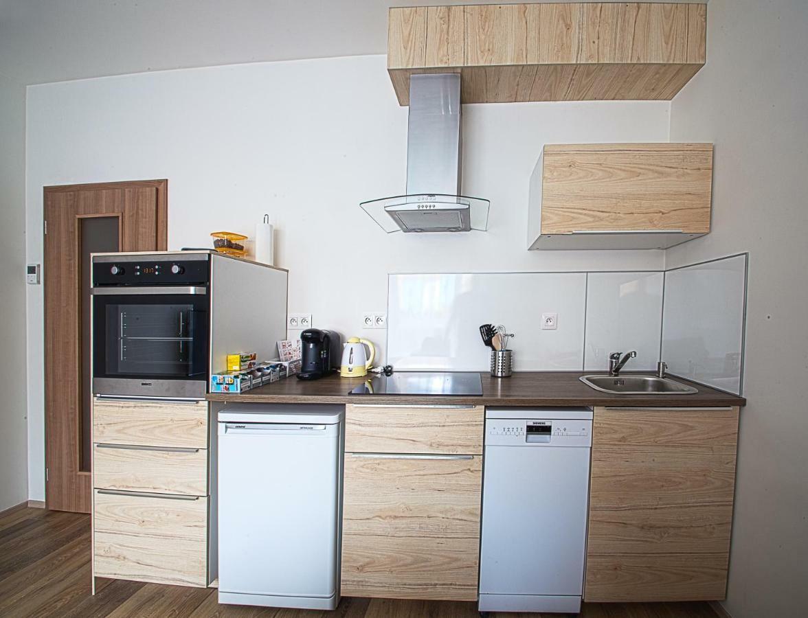 Sunny, Fully Furnished Studio Type With Terrace Plzeň Exterior foto